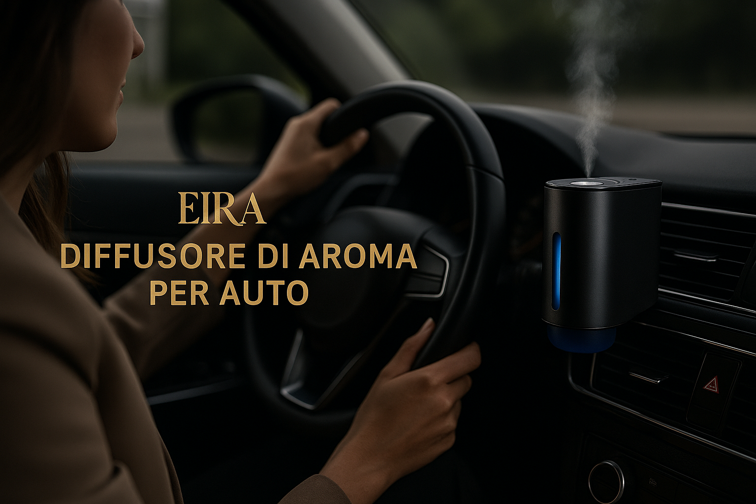 EIRA™ – Il diffusore auto in metallo che cambia davvero il modo di vivere l’auto 🚗✨
